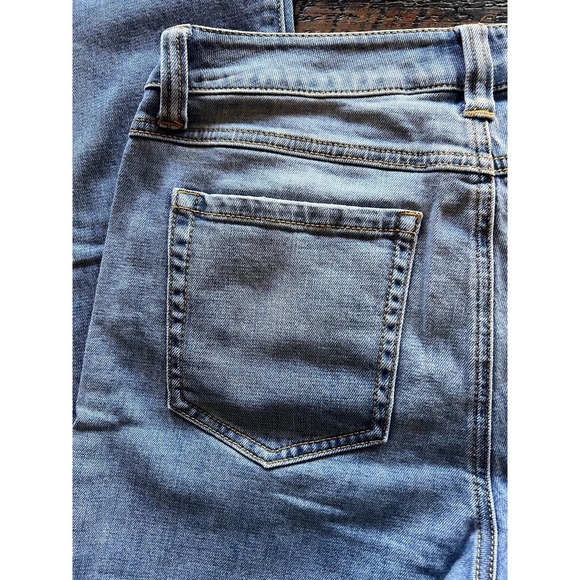 Cabi Jeans Light Wash High Straight Size 6 - Picture 13 of 14